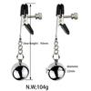 BDSM Bondage Sex Nipple Clamp Stainless Steel Breast Clamp Clips Metal Nipple Shaking Clamps Breast Clip Sex Slaves Sex Shop 18+