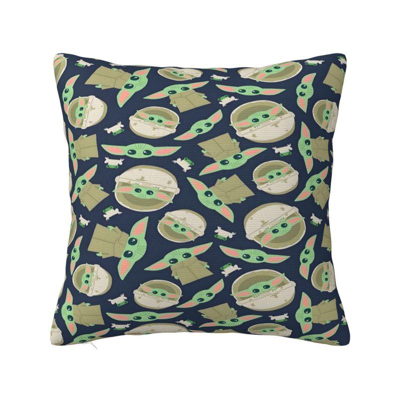 

Custom M-Mandalorianed Cushion Covers Space Television Velvet Modern Pillow 16x16Inch