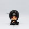 7-9Cm Naruto Anime Figure Uzumaki Naruto Kakashi Uchiha Sasuke Itachi Cute Toys Q Figurals Pvc Model Children Christmas Gift