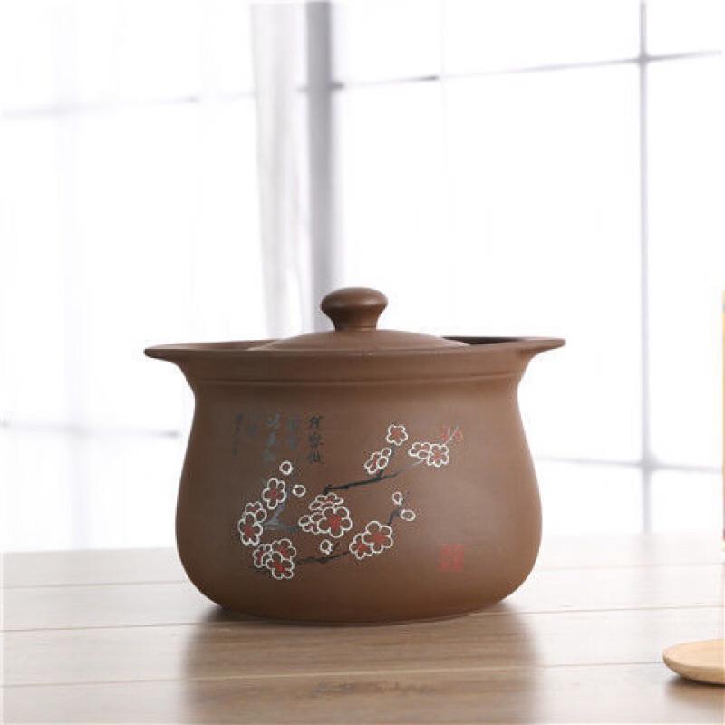 Wutuo Unglazed Zisha Clay Soup & Stew Pot