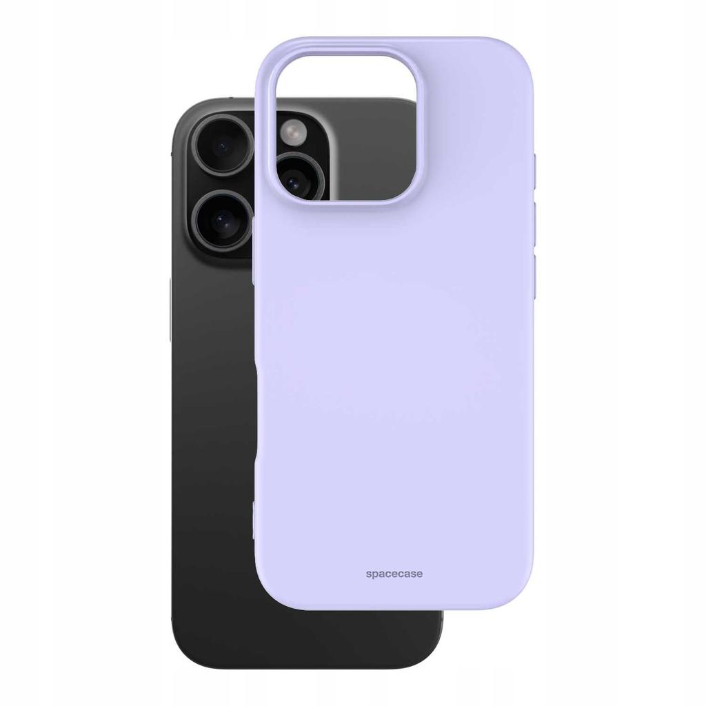 Sc Silicone Case Iphone 16 Pro Max Light Purple