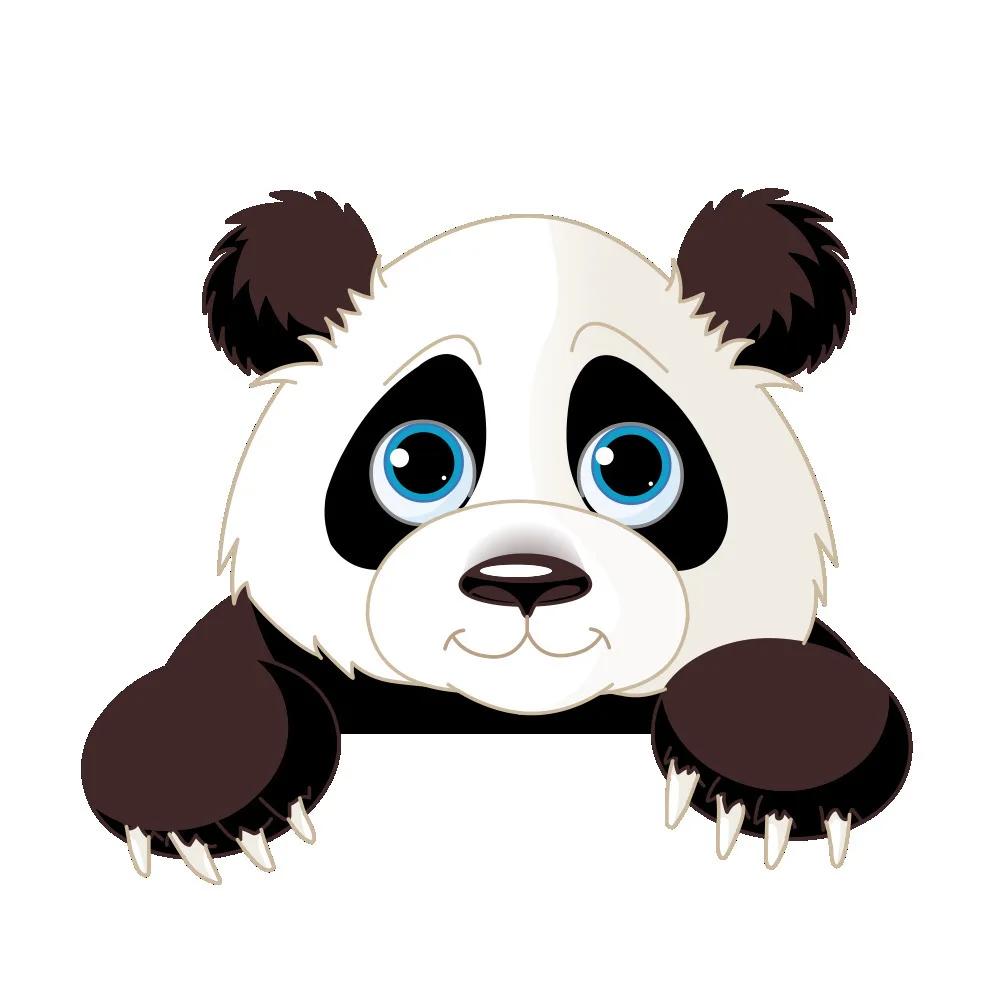 Cute Cartoon Animal Switch Stickers - Living Room & Kids Bedroom Wall Decoration for Light Switch Giraffe Panda Cat Home Decor
