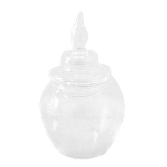 1:12 Premium Visible Detachable Lid Miniature Glass Jar Dollhouse Simulation Playing House Accessory