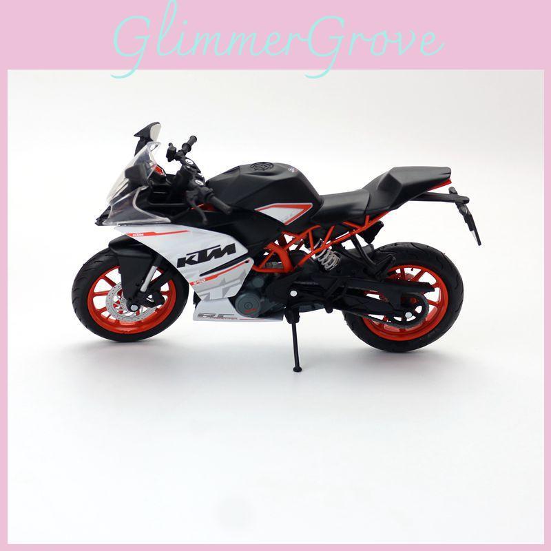1:12 Scale Alloy Bike Model Ktm Rc390 Offroad Collectors Display Toy For Kids