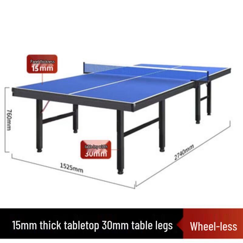 Longchan Foldable Portable Table Tennis Table