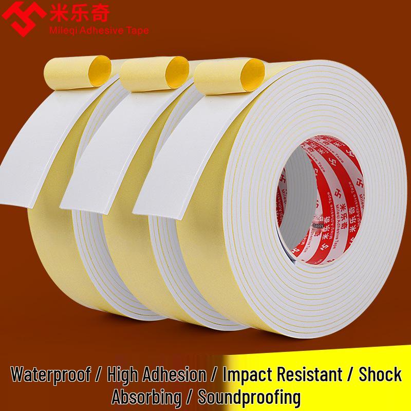 EVA White Foam Tape: Shockproof Waterproof Adhesive Cushioning Strip for Sealing & Anti-collision