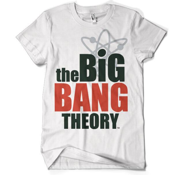 Officially Licensed The BIG Bang Theory Logo 3XL4XL5XL Men s T-Shirt XL