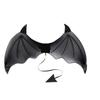 3Pcs/Set Bat Wings with Tail Halloween Cosplay Props Funny Demon Wings Set  Adult/kids