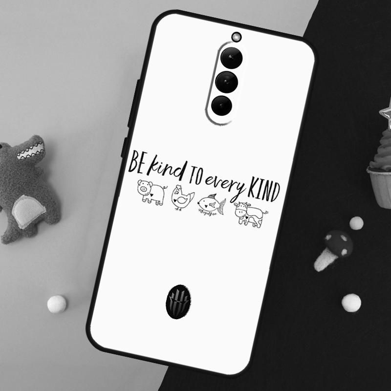 Vegan Inspiration Phone Case For ZTE Nubia Red Magic 9 Pro Plus 5S 5G 6R 6 7 6S 7S 8 8S Pro Protective Cover