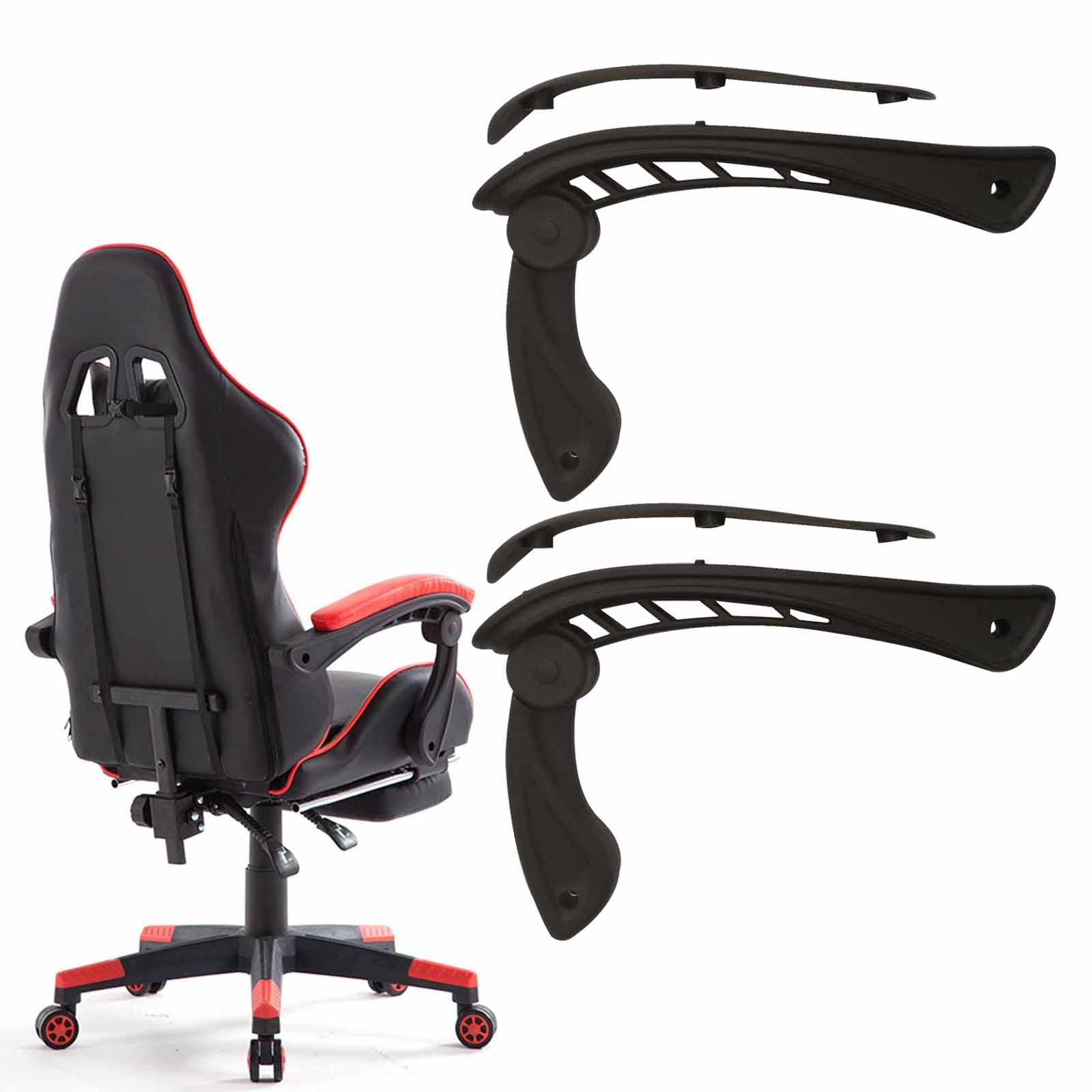 2 Pièces Accoudoir Universel pour Chaise de Bureau Accessoires de Remplacement pour Accoudoir Accoudoir à Liaison Réutilisable pour Chaise