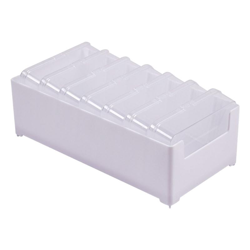 

Cable Storage Box with Lid Cable Cord Organizers with 7 Removeable Compartments Storage Box Cable Cord Management Box 1