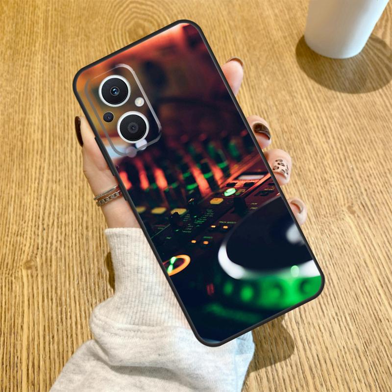 Music DJ Controller Mixer Funda For OPPO Reno 7 8 Lite 14 F 13F 12F 11F 13 12 11 10 Pro OPPO Find X9 X8 X6 X5 Pro Case