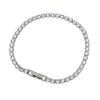Factory Directly Sell Hip Hop Single Row Bling Zircon Stainless Steel Tennis Chain Bracelet