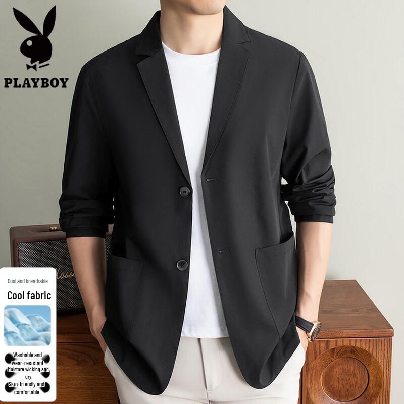 Playboy Men's Ice Silk Sun Protection Blazer