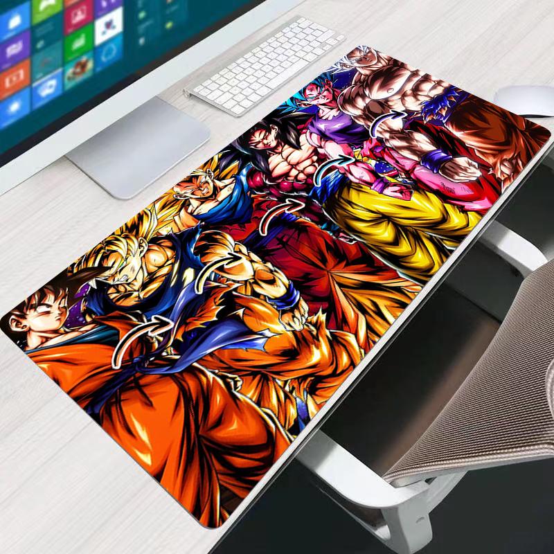 Dragon Ball Z Mouse Pad DBZ Gamer Rubber Mini Pc Keyboard Pad Laptop Computer Speed Desk Mat Computer Gaming Acessories Mousepad