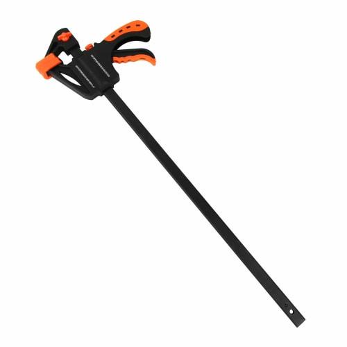 E-Value Resin Quick Bar Clamp, Opening Approx. 450mm, Depth 63mm, ERC-450M (Set of 2)