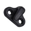 Nylon Kayak Lashing J Shape Hooks Replacement Black With Flat Head Screws