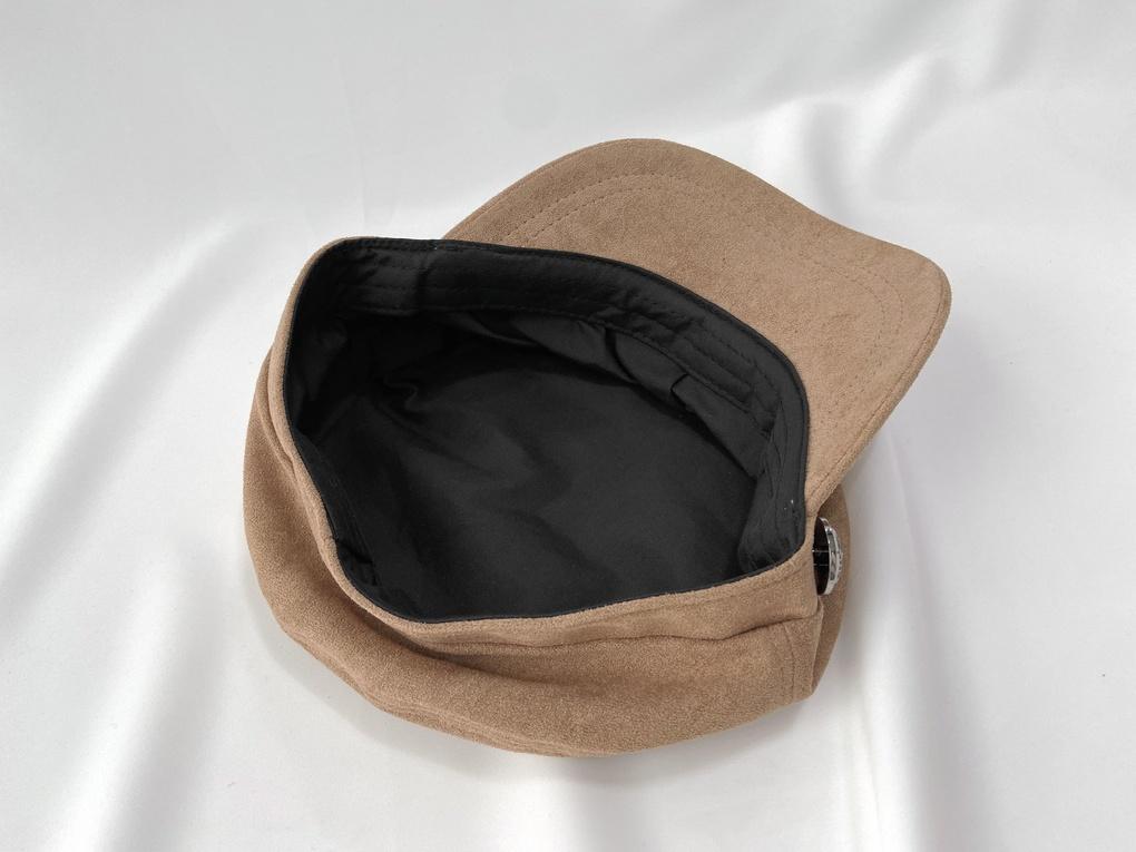 Women's Fall/Winter Silver Classic Sailor Hunting Cap Bread Hat