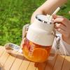 Mini Cordless Juicer Cup 10-Blade Portable Smoothie Maker Rechargeable Drinking Blender for Fruits Protein Shakes