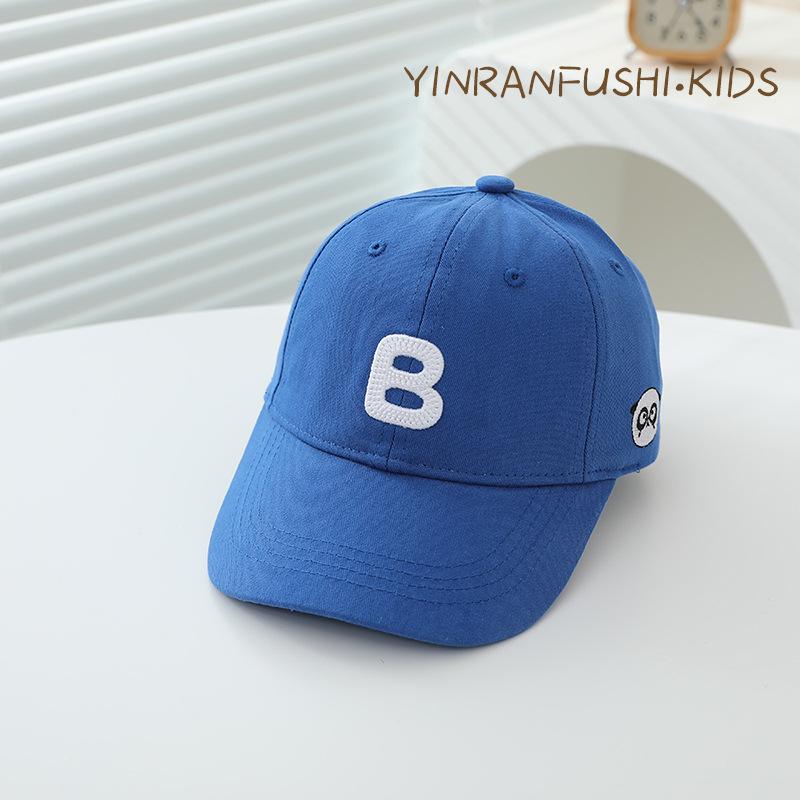 Children's Hats In Spring and Autumn Thin Baby Girl Medium and Big Children's Sun Hat Kindergarten Baseball Summer Baseball Cap
