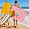 Hey Duggee Print Beach Towel, Large Soft Quick Dry Towel for Beach Camping Swimming