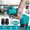 21V Cordless Pruner Electric Pruning Shear Trimmer Cutter Efficient Fruit Tree Bonsai Garden Scissors with Lithium-ion Battery