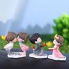 Girl Boy Couple Lovely Perfume Clip Decor Car Air Vent  Statues Miniatures Car Ornaments