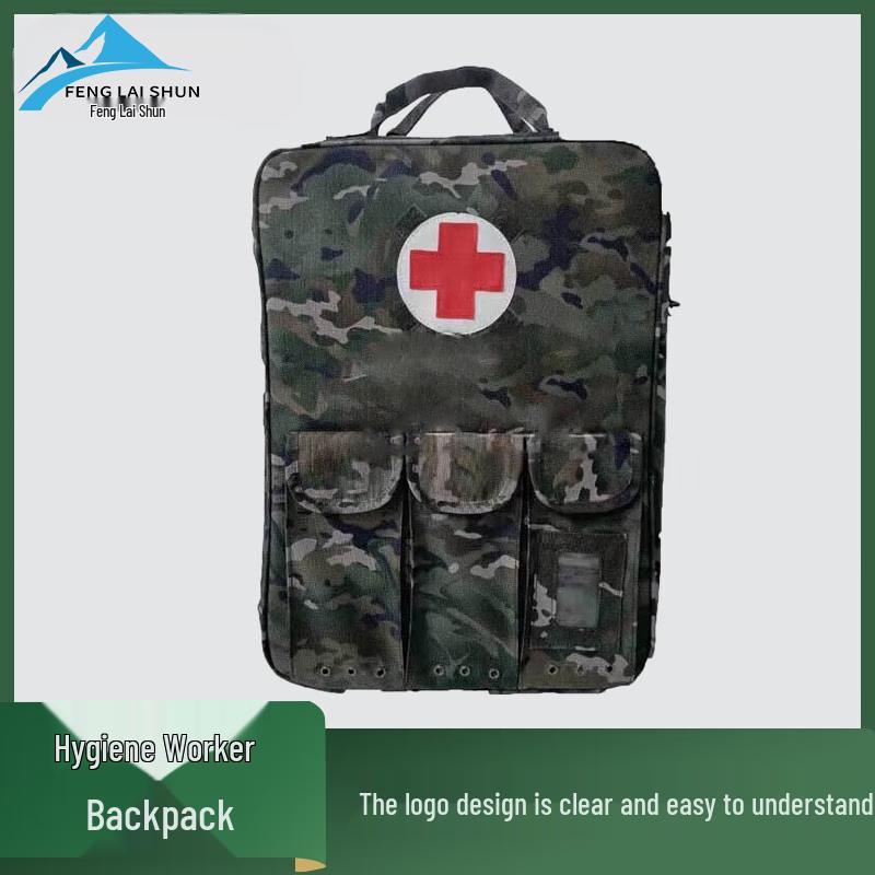 Fenglaishun Outdoor Medic First Aid Backpack