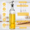 Large Capacity Thickened Glass Olive Oil, Soy Sauce & Vinegar Bottle for Kitchen