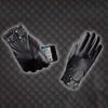 1pair Waterproof PU Anti-cold Gloves  Men Finger Mittens Gift Windproof Mittens  Women