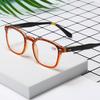 Unisex Spring-Temple Retro Reading Glasses – Fashionable & Versatile for Business & Casual Use