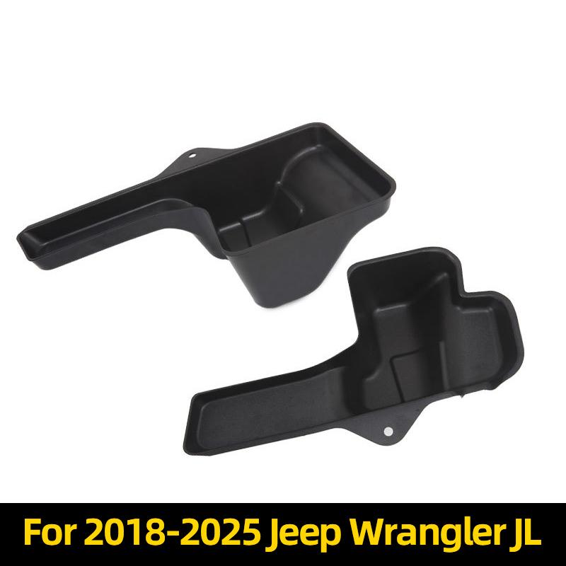 Universal for Jeep Wrangler JL Rear Storage Box Trunk Window Organizer - Durable Vehicle Storage Solution for Wrangler Models чёрный