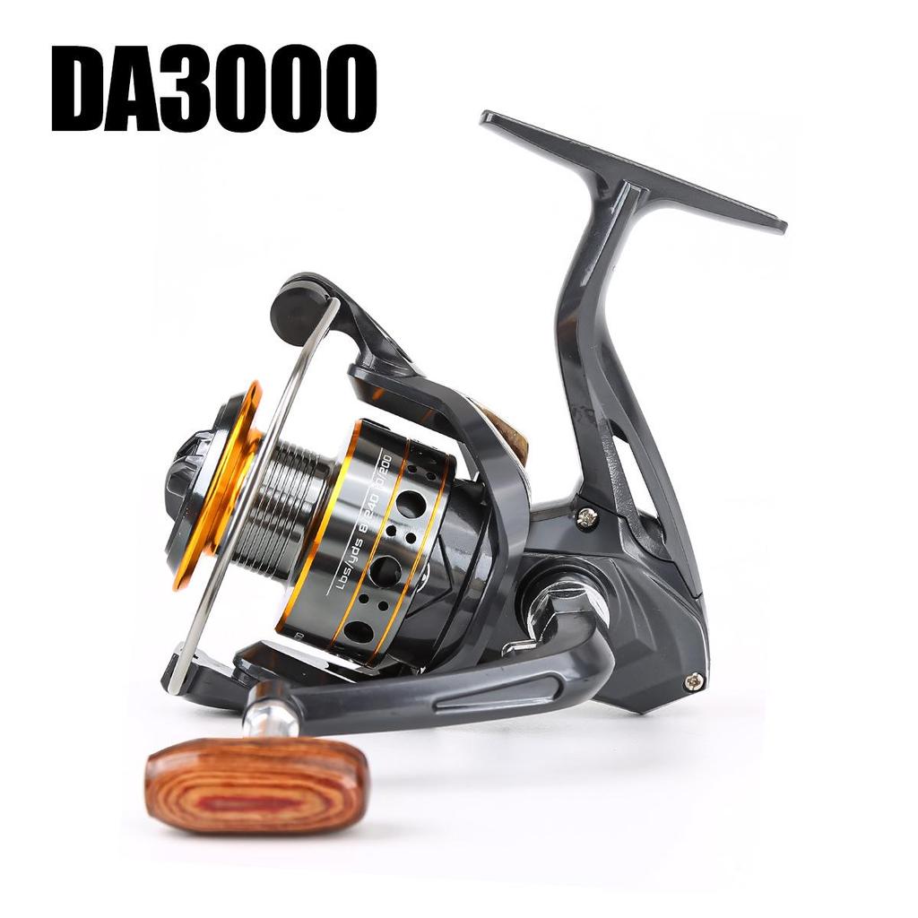 Folding Metal Spinning Fishing Reel with Line Cup for Sea Rods
