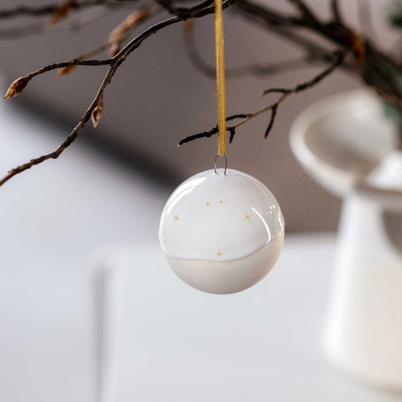 Villeroy & Boch Winter Glow Ball Pendant Ornament