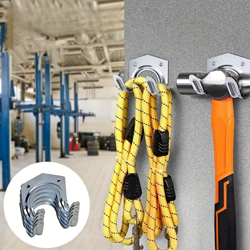 

30pcs Heavy-Duty Metal Wall Mount Tool Holder Set, Industrial Garage Organization, Garden Tool Storage Organizer, Durable Metal Material 30pcs