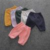 Korean Summer 2026 Kids' Solid Color Shorts - Casual Toddler Pants for Boys and Girls