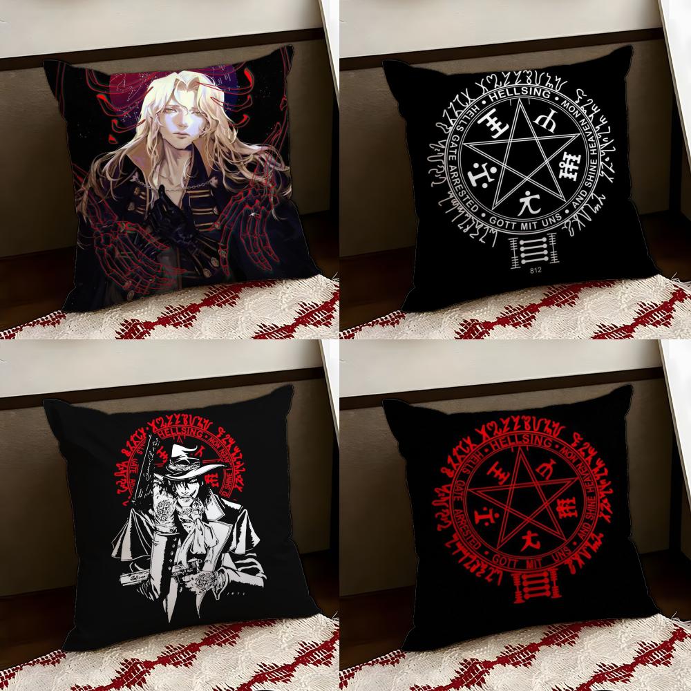 Anime CCastlevania Cushion Cover Reversible Soft Durable Pillow Cover Home Car MultiScene Use for Daily Comfort