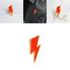 Cartoon Lightning Unique Alloy Brooch Creative Red Lightning Pin Unisex Style For Flair Personal