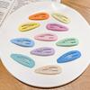 Korean Wave Candy Color Hair Pin Kawaii Simple Basic Hair Clips for Children Headwear Headdress Girls Kids Hair Accessories
