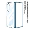 For Samsung Galaxy Z Fold 6 Case Luxury Ultra Thin Electroplated Transparent Shockproof Protection Hard Back Cover Accessories