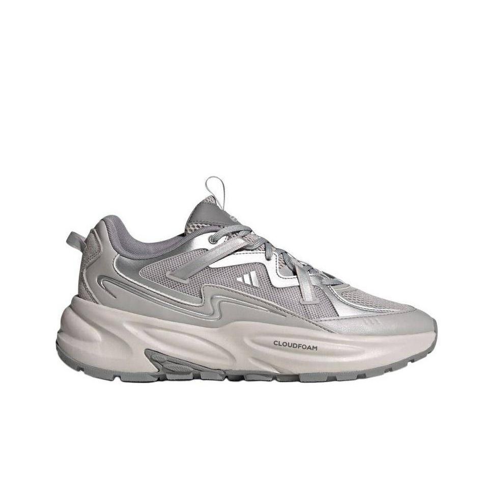 adidas Ozwave Surge 2.0 Weich Bequem Rutschfest Langlebig Low-Top Dad Shoes Unisex Sneaker Grau JQ9253