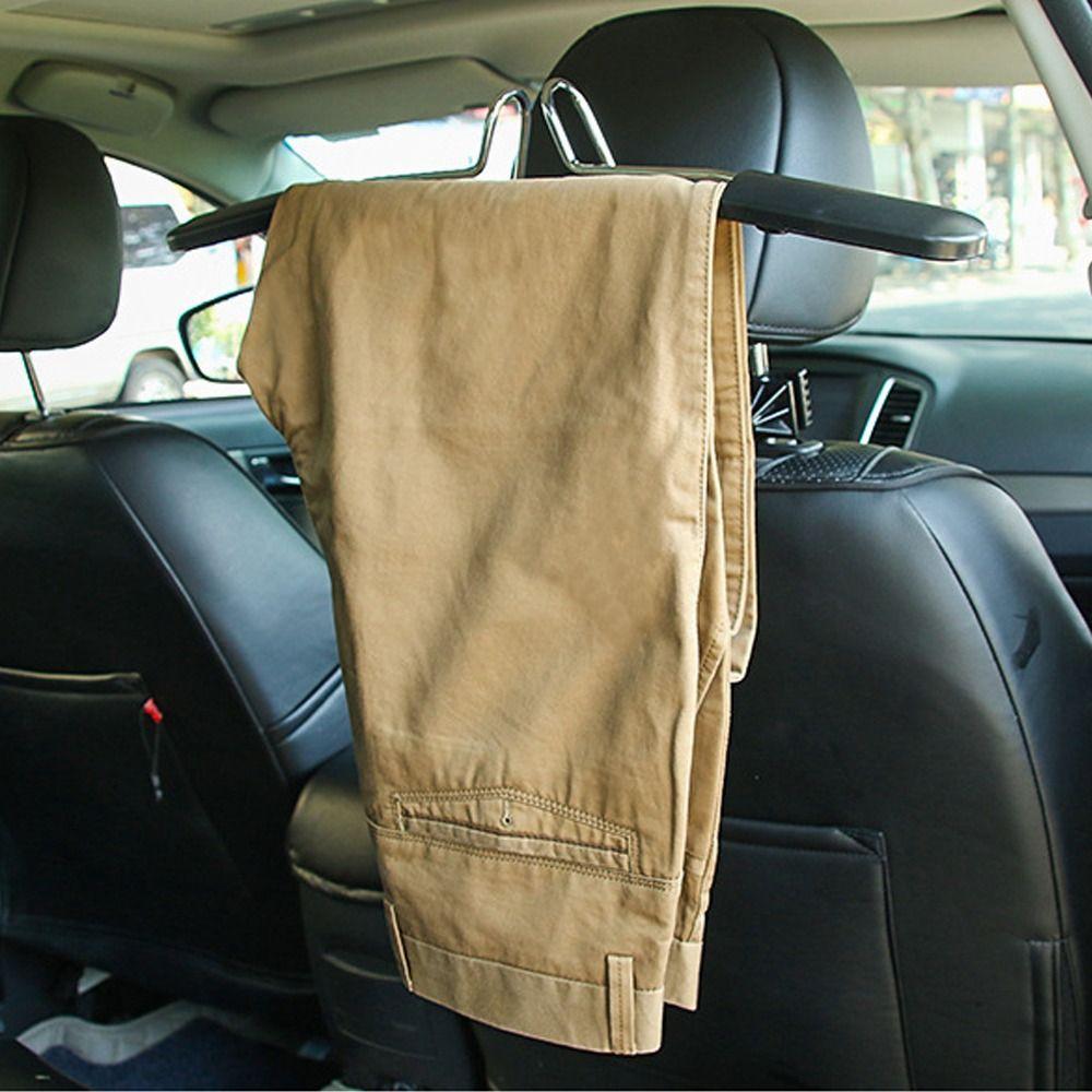 Stainless Steel Clothes Drying Rod Car Seat Back Storage Bracket High Quality Clothes Rack