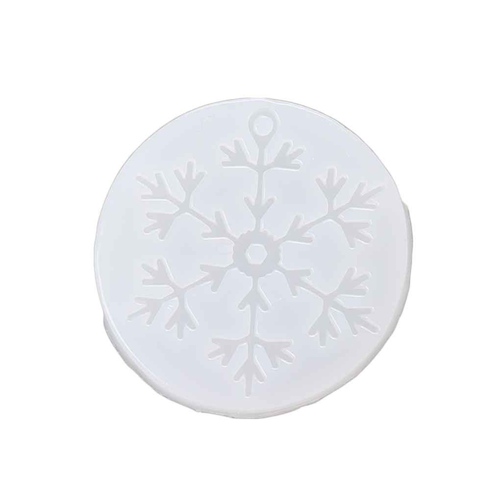Snowflakes Cake Mould Chocolate Pudding Jelly Handmade Soap Mold Silicone Fondant Cake Cupcake Mold