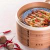 Wooden Cedar Bamboo Steamer Basket Handle 5-6L Capacity Gas Induction Ready for Dumpling Baby Bao Dim Sum Rice Potsticker