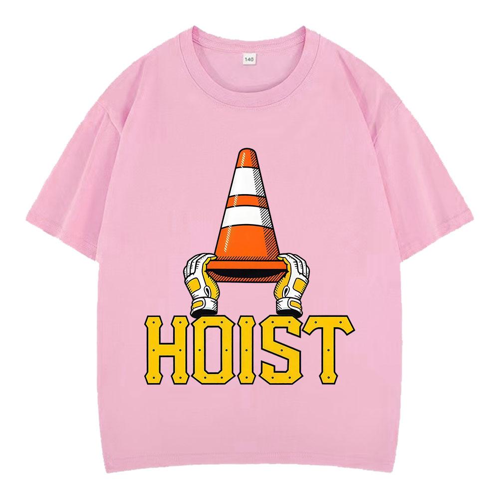 Hoist The Traffic Cone Funny Meme Tshirt Unisex Unisex Fashion Clothing Tshirts Summer Shortsleeved Loose Casual Cotton Tshirts