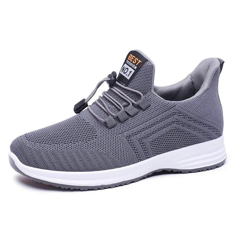 

Чоловічі кросівки Літні легкі чоловічі тенісні туфлі Чоловічі кросівки М яка сітчаста повсякденне взуття На відкритому повітрі проти ковзання 39