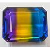 Certified Natural Tourmaline Bi-Color Emerald Cut 100+ Ct Fabulous Gemstone