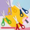 Child-Safe Round Tip Stainless Steel Scissors for DIY Crafts and Paper Cutting