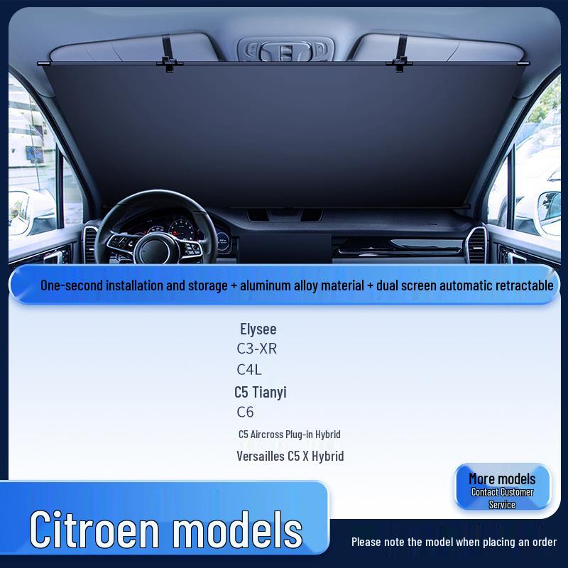 Car Windshield Sunshade - Heat Insulation & Light Blocking for Summer