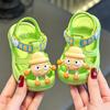 New Summer Korean Style Non-Slip Soft Sole Waterproof Sandals for Boys & Girls (Ages 2-3)